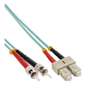 InLine LWL Duplex Kabel - SC/ST - 50/125µm - OM3 - 3m